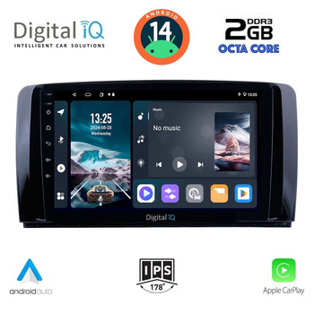 DIGITAL IQ RTG 4422_CPA (9inc) MULTIMEDIA TABLET for MERCEDES R (W251) mod. 2006-2015