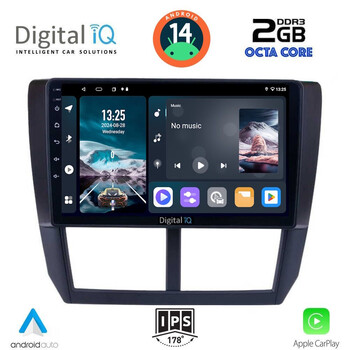DIGITAL IQ RTG 4662_CPA (9inc) MULTIMEDIA TABLET for SUBARU FORESTER - IMPREZA - XV mod. 2008-2013