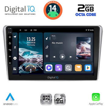 DIGITAL IQ RTG 4704SL_CPA (9inc) MULTIMEDIA TABLET for TOYOTA AVENSIS (T25) mod. 2003-2009 (SILVER)