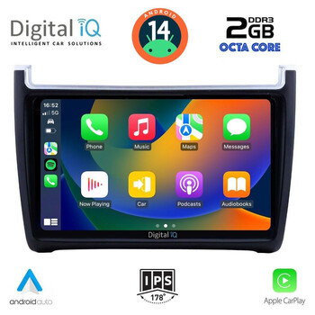 DIGITAL IQ RTG 4757_CPA (9inc) MULTIMEDIA TABLET for VW POLO mod. 2014-2017