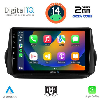 DIGITAL IQ RTG 4142_CPA (9inc) MULTIMEDIA TABLET for CITROEN – FIAT – PEUGEOT mod. 2008-2018