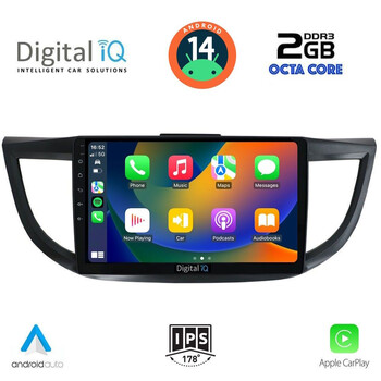 DIGITAL IQ RTG 4198_CPA (10inc) MULTIMEDIA TABLET for HONDA CRV mod. 2013-2017