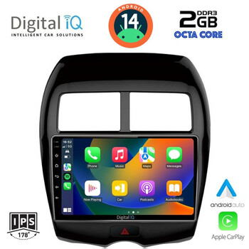 DIGITAL IQ RTG 4430_CPA (10inc) MULTIMEDIA TABLET for MITSUBISHI ASX mod. 2009> - PEUGEOT 4008 mod. 2012-2018