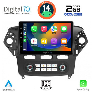 DIGITAL IQ RTG 4163_CPA CLIMA (10inc) MULTIMEDIA TABLET for FORD MONDEO mod. 2011-2013