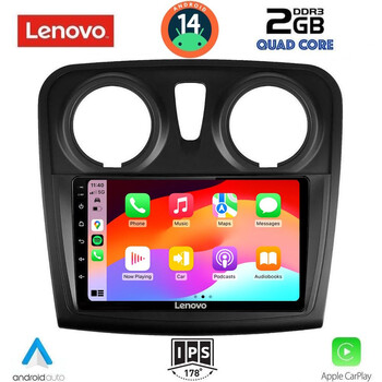 LENOVO LVD 2108_CPA (9inc) MULTIMEDIA TABLET for DACIA LOGAN – SANDERO mod. 2012-2019