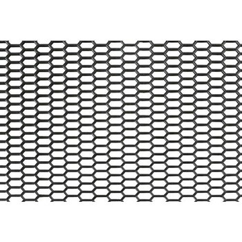 L0460.7 . Σίτα Πλαστική - Μαύρη Κυψελωτή SMALL 8x18mm 120x40cm