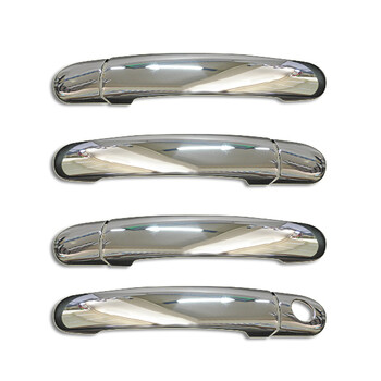 ΧΠ.6803120/SD . OPEL ASTRA H HB 5D /SEDAN /SW 04+ ΧΕΡΟΥΛΙΑ ΠΟΡΤΑΣ ΧΡΩΜΙΟ ΜΕΤΑΛΛΙΚΑ 4ΠΟΡΤΕΣ 4ΤΕΜ