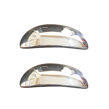ΧΠ.6902121/SD . PEUGEOT 107 HB 3D 2007+ ΧΕΡΟΥΛΙΑ ΠΟΡΤΑΣ ΧΡΩΜΙΟ ΜΕΤΑΛΛΙΚΑ 2ΠΟΡΤΕΣ 2ΤΕΜ