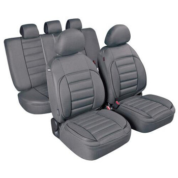 L5480.2 . Καλύμματα Καθισμάτων DE-LUXE SPORT EDITION Υφασμα JACQUARD Σετ 4τεμ. Γκρι