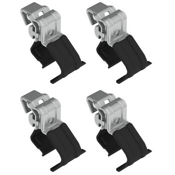 N21411 . CLAMP KIT ΑΚΡΑ (ΠΟΔΙΑ) ΓΙΑ ΜΠΑΡΕΣ SNAP STEEL ΚΑΙ SNAP ALU K-1 NORDRIVE - 4 TEM.
