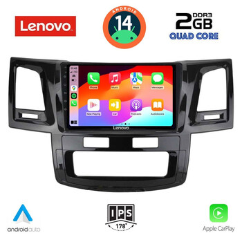 LENOVO LVD 2720_CPA (9inc) MULTIMEDIA TABLET for TOYOTA HILUX mod. 2005-2016