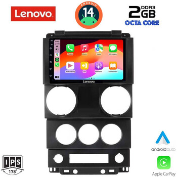 LENOVO LVF 5292_CPA (9inc) MULTIMEDIA TABLET for JEEP WRANGLER  mod. 2006-2011