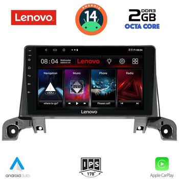 LENOVO LVF 5519_GPS (9inc) MULTIMEDIA TABLET for PEUGEOT 3008 - 5008 mod. 2016>
