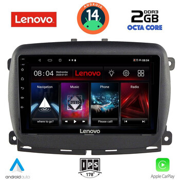 LENOVO LVF 5131_CPA (9inc) MULTIMEDIA TABLET for FIAT 500 mod. 2016>