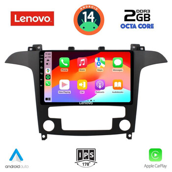 LENOVO LVF 5175_CPA CLIMA (9inc) MULTIMEDIA TABLET for FORD SMAX mod. 2006-2014