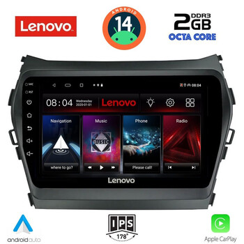 LENOVO LVF 5238_CPA (9inc) MULTIMEDIA TABLET for HYUNDAI IX45 - SANTA FE mod. 2013-2017