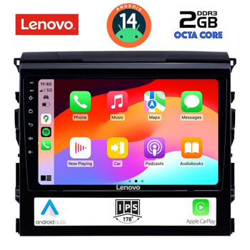 LENOVO LVF 5725_CPA (9inc) MULTIMEDIA TABLET for TOYOTA LANDCRUISER mod. 2016-2019