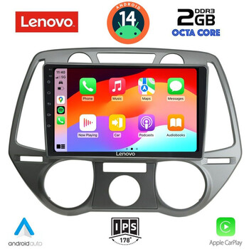 LENOVO LVF 5228_CPA A/C (9inc) MULTIMEDIA TABLET for HYUNDAI i20 mod. 2008-2012