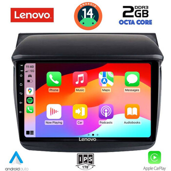 LENOVO LVF 5436_CPA (9inc) MULTIMEDIA TABLET for MITSUBISHI L200 mod. 2006-2015