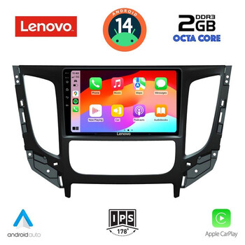 LENOVO LVF 5437_CPA CLIMA (9inc) MULTIMEDIA TABLET for MITSUBISHI L200 mod. 2015> με CLIMA