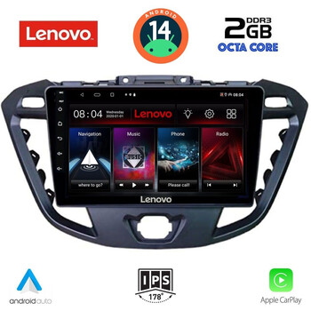 LENOVO LVF 5177_CPA (9inc) MULTIMEDIA TABLET for FORD TRANSIT CUSTOM | TOURNEO CUSTOM mod. 2013-2019