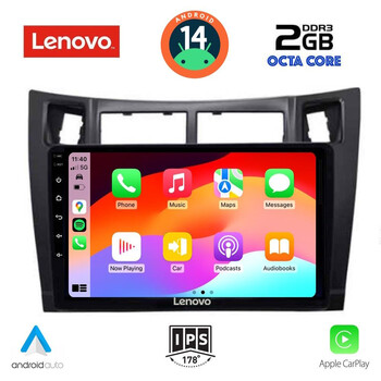 LENOVO LVF 5736_CPA (9inc) MULTIMEDIA TABLET for TOYOTA YARIS mod. 2006-2011