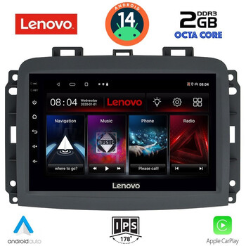 LENOVO LVF 5132_CPA (10inc) MULTIMEDIA TABLET for FIAT 500L mod. 2012>