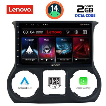 LENOVO LVF 5296_CPA (10inc) MULTIMEDIA TABLET for JEEP WRANGLER  mod. 2014-2017