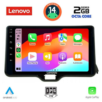 LENOVO LVF 5738_CPA (10inc) MULTIMEDIA TABLET for TOYOTA YARIS mod. 2020> - MAZDA 2 mod. 2023>