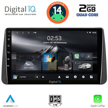 DIGITAL IQ RSB 1149_CPA DASH (9inc) MULTIMEDIA TABLET for FIAT TIPO mod. 2018-2023