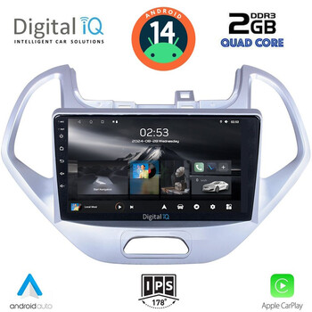 DIGITAL IQ RSB 1167LO_CPA (9inc) MULTIMEDIA TABLET for FORD KA mod. 2017>