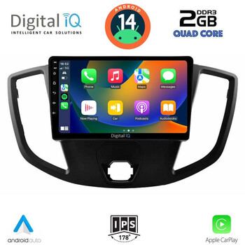 DIGITAL IQ RSB 1179_CPA (9inc)  MULTIMEDIA TABLET for FORD TRANSIT mod. 2014-2020