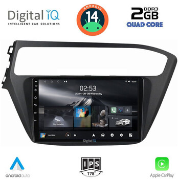 DIGITAL IQ RSB 1230_CPA (9inc) MULTIMEDIA TABLET for HYUNDAI i20 mod. 2018-2021