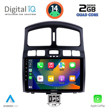 DIGITAL IQ RSB 1236_CPA (9inc) MULTIMEDIA TABLET for HYUNDAI SANTA FE  mod. 2003-2006