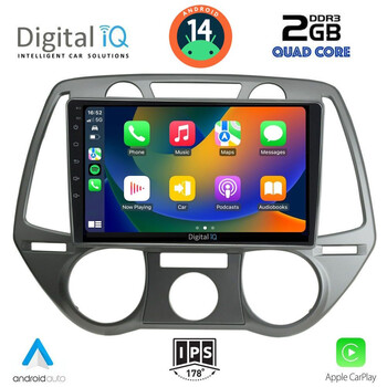 DIGITAL IQ RSB 1228_CPA A/C (9inc) MULTIMEDIA TABLET for HYUNDAI i20 mod. 2008-2012
