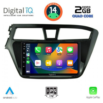 DIGITAL IQ RSB 1229_CPA (9inc) MULTIMEDIA TABLET for HYUNDAI i20 mod. 2014-2018