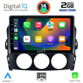 DIGITAL IQ RSB 1392_CPA (9inc) MULTIMEDIA TABLET for MAZDA MX5 mod. 2005-2015