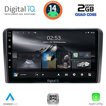 DIGITAL IQ RSB 1481BL_CPA (9inc) MULTIMEDIA TABLET for OPEL ALL mod. 2004-2014 (BLACK)