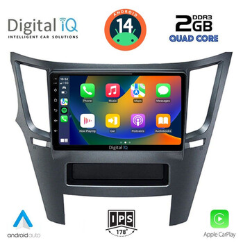 DIGITAL IQ RSB 1667_CPA (9inc) MULTIMEDIA TABLET for SUBARU LEGACY – OUTBACK mod. 2009-2014
