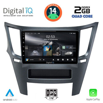 DIGITAL IQ RSB 1667_CPA (9inc) MULTIMEDIA TABLET for SUBARU LEGACY – OUTBACK mod. 2009-2014