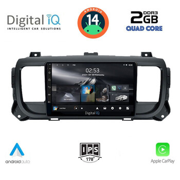 DIGITAL IQ RSB 1729_CPA (9inc) MULTIMEDIA TABLET for CITROEN JUMPY-SPACETOURER – PEUGEOT EXPERT-TRAVELLER - TOYOTA PROACE mod.2016>