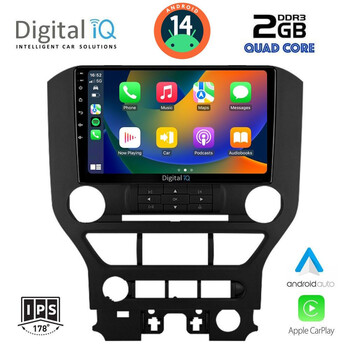 DIGITAL IQ RSB 1166_CPA (9inc) MULTIMEDIA TABLET for FORD MUSTANG mod. 2015-2020