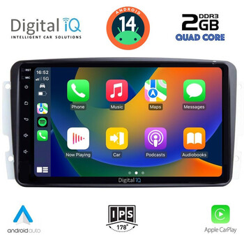 DIGITAL IQ RSB 1401_CPA (9inc) MULTIMEDIA TABLET for MERCEDES CLK (W209) mod. 2000-2004