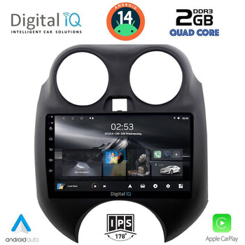 DIGITAL IQ RSB 1459_CPA (9inc) MULTIMEDIA TABLET for NISSAN MICRA mod. 2010-2014