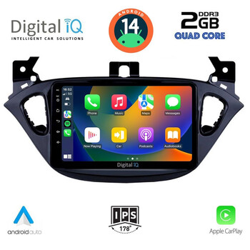 DIGITAL IQ RSB 1486_CPA (9inc) MULTIMEDIA TABLET for OPEL ADAM - CORSA E  mod. 2014-2021