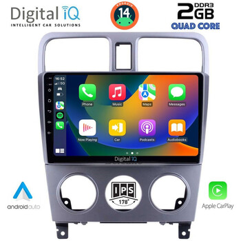 DIGITAL IQ RSB 1661_CPA (9inc) MULTIMEDIA TABLET for SUBARU FORESTER  mod. 2002-2008