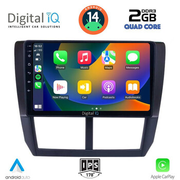 DIGITAL IQ RSB 1662_CPA (9inc) MULTIMEDIA TABLET for SUBARU FORESTER - IMPREZA - XV mod. 2008-2013