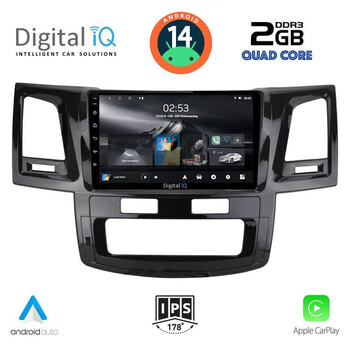 DIGITAL IQ RSB 1720_CPA (9inc) MULTIMEDIA TABLET for TOYOTA HILUX mod. 2005-2016