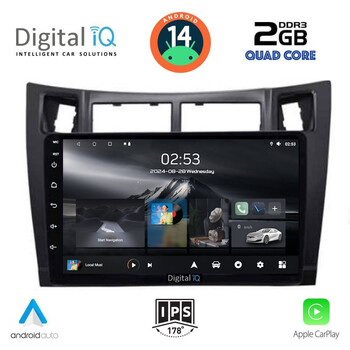 DIGITAL IQ RSB 1736_CPA (9inc) MULTIMEDIA TABLET for TOYOTA YARIS mod. 2006-2011