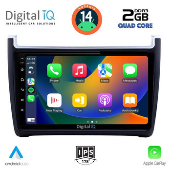 DIGITAL IQ RSB 1757_CPA (9inc) MULTIMEDIA TABLET for VW POLO mod. 2014-2017